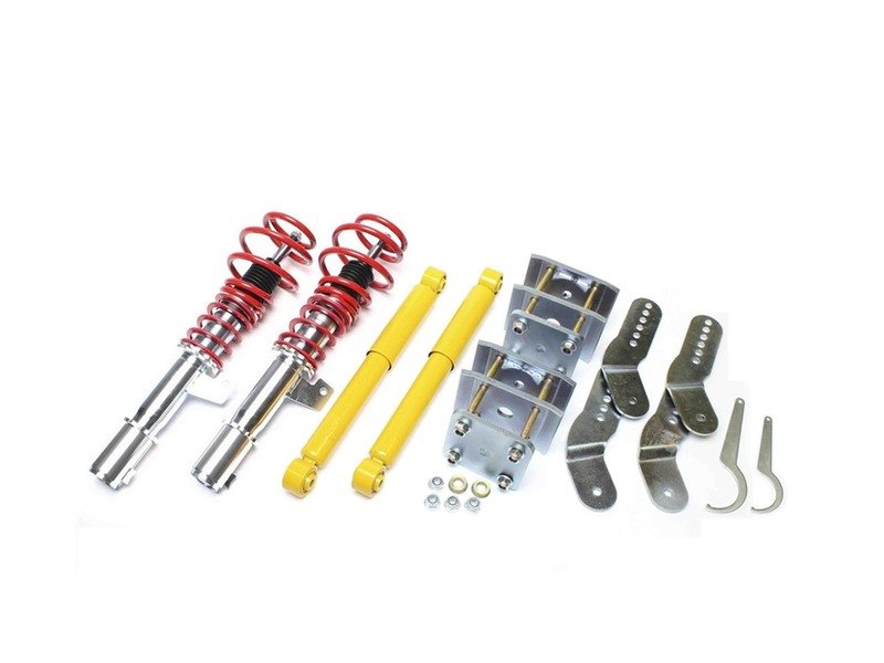 1 x Assetto a GHIERA REGOLABILE Volkswagen Caddy III 2K Anno da 2003 -