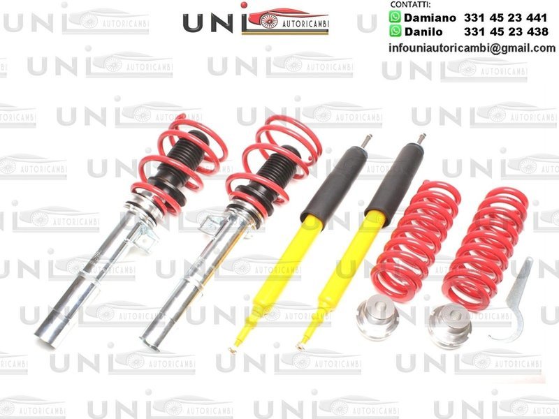 Assetto a GHIERA REGOLABILE 4x Ammortizzatori Molle per BMW SERIE 1 E88 , SERIE 3 E91 E92 E93