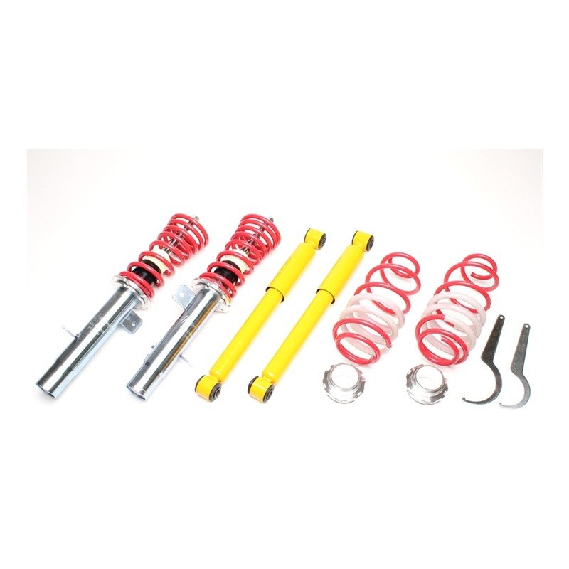 1x Assetto a GHIERA REGOLABILE per: - Citroen C2 tipo J dal 2003 - 2010  - Citroen C3 tipo F dal 2002 - 2009  - Citroen C3 Pluriel tipo H dal 2003 - 2010