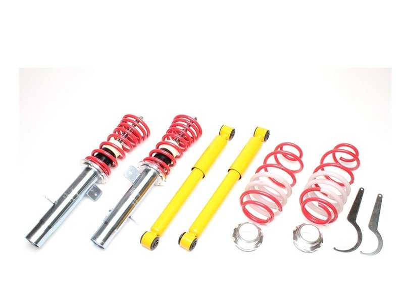 1x Assetto a GHIERA REGOLABILE per: - Citroen C2 tipo J dal 2003 - 2010  - Citroen C3 tipo F dal 2002 - 2009  - Citroen C3 Pluriel tipo H dal 2003 - 2010