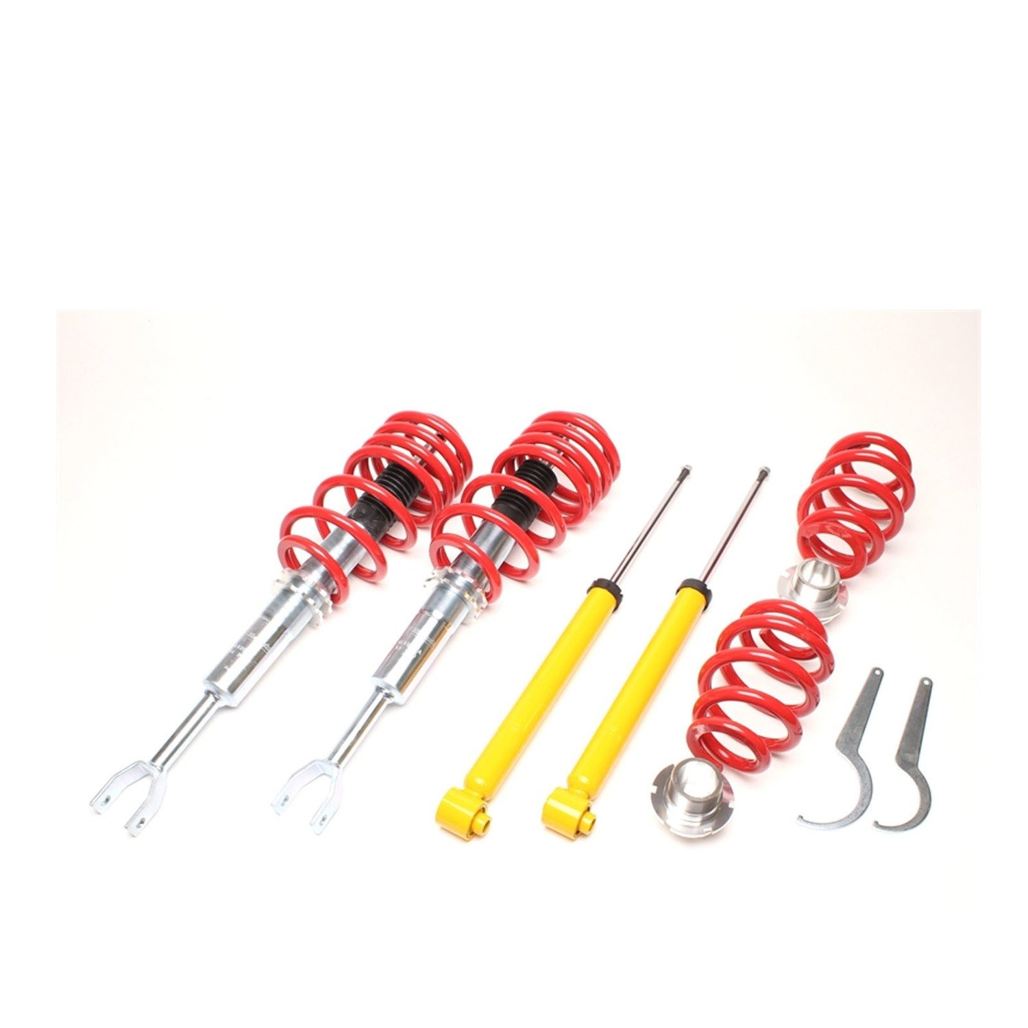 1 x Assetto a GHIERA REGOLABILE per: Audi A6 4F Berlina e Avant dal 2004-