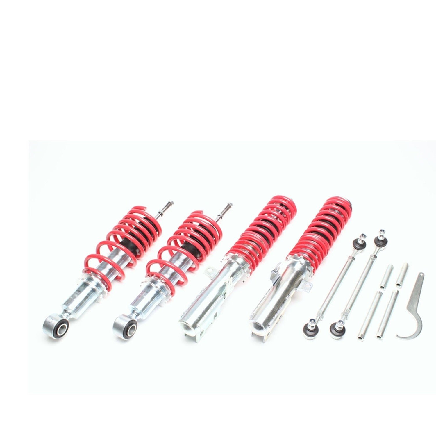 1x Assetto a GHIERA REGOLABILE per: Toyota Corolla E12 / E12J / E12U / E12U TMG / E12 TMG2 / E12T 12.2001 a 02.2007