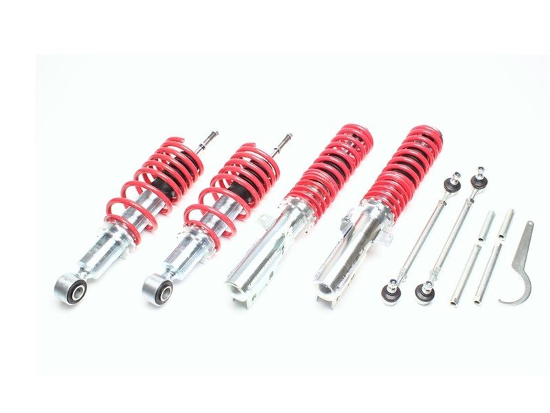 1x Assetto a GHIERA REGOLABILE per: Toyota Corolla E12 / E12J / E12U / E12U TMG / E12 TMG2 / E12T 12.2001 a 02.2007