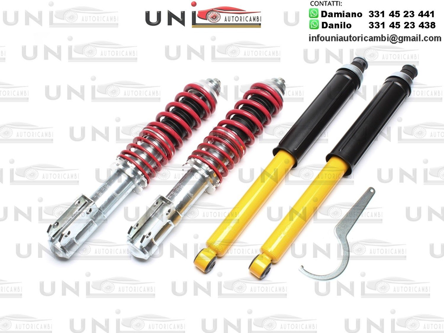 ASSETTO A GHIERA REGOLABILE Renault 19 da 01.1988 Chamade / Cabriolet B / C53, D53, L53, X53