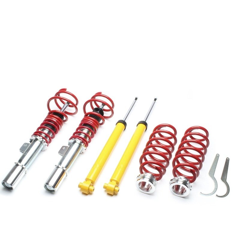 1x Assetto a GHIERA REGOLABILE per: - Audi A3 tipo 8V dal 2012-  - Seat Leon tipo 5F dal 2012-  - Skoda Octavia tipo 5E dal 2012-  - Volkswagen Golf 7 tipo AU dal 2012-