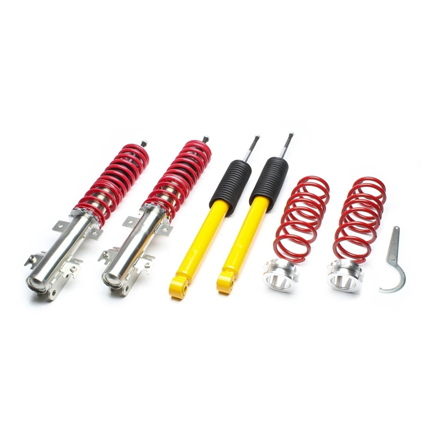 1 x Assetto a GHIERA REGOLABILE Opel Agila H-B da 2008 / Suzuki Swift III MZ / EZ da 2005 / Suzuki Splash EX / EX-2 da 2008