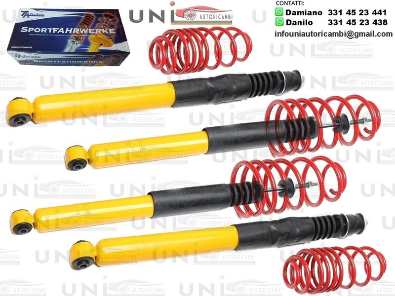 Kit Assetto Sportivo Fisso Tatechnix Mercedes Benz E-Classe Berlina (W210) da 1995 a 2002