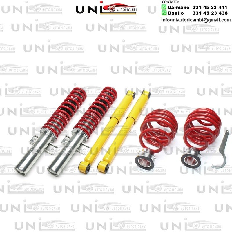 Assetto a Ghiera Regolabile Ta Technix - Ford Galaxy WGR dal 1995 - Seat Alhambra 7MS dal 1996 - VW Sharan 7M dal 1995