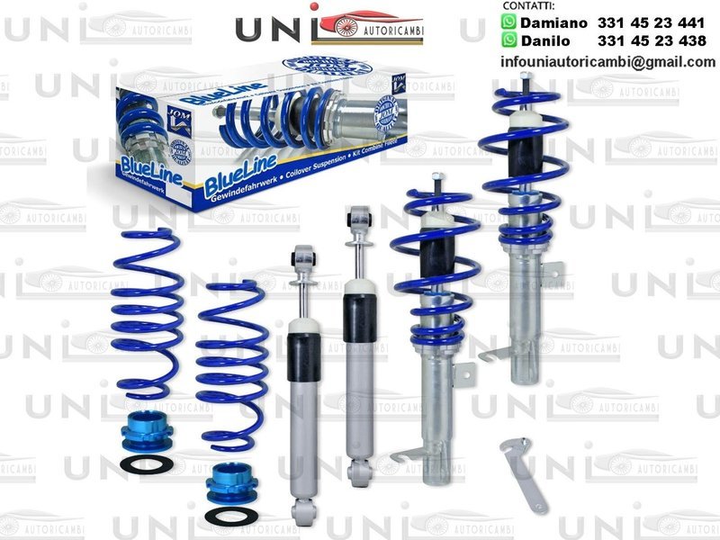 Assetto a Ghiera Regolabile Mazda 2 DY / B2W 1.25 / 1.4 / 1.6 / 1.4CD da 2003 a 2007