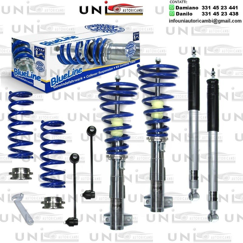Assetto a Ghiera Regolabile Mercedes CLASSE C (W209) CLK 200 Kompressor / 220 CDI / 240 / 270 CDI / 280 / 320 / CDI / 350 / 500 da 2002 a 2009
