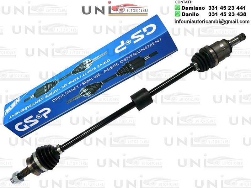 1X Semiasse Anteriore Destro Opel Adam, Corsa D, Corsa D Van/Vauxhall Adam, Vauxhall Corsa Mk III