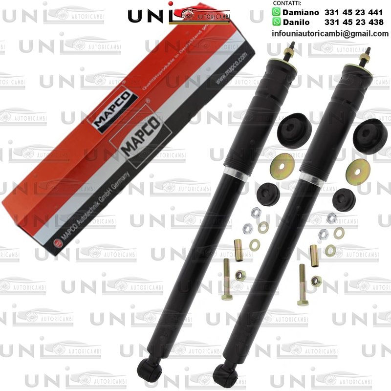 2 Ammortizzatori Anteriori Rinforzati a Gas Mercedes-Benz Classe C