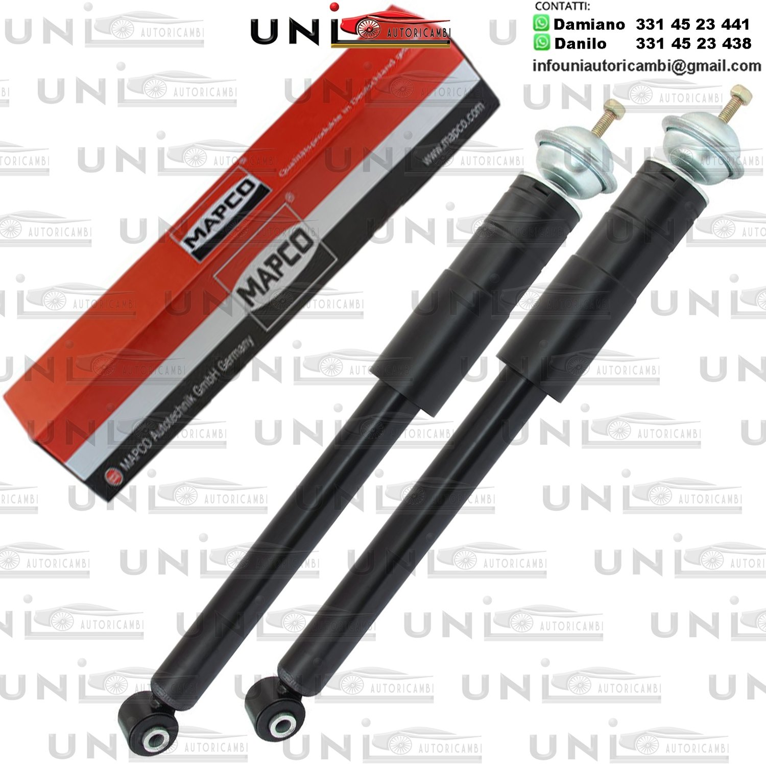 2 Ammortizzatori Anteriori Rinforzati a Gas Mercedes-Benz Classe S