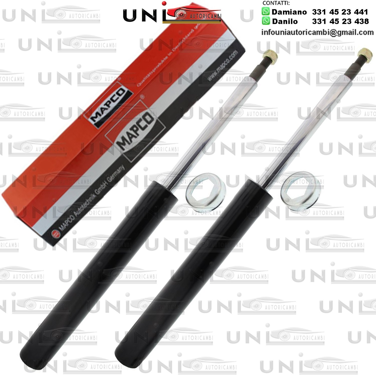 2 Ammortizzatori Anteriori Rinforzati a Gas Audi​ 100