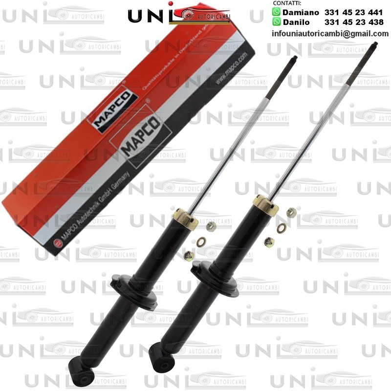 2 Ammortizzatori Posteriori Rinforzati a Gas Skoda Favorit