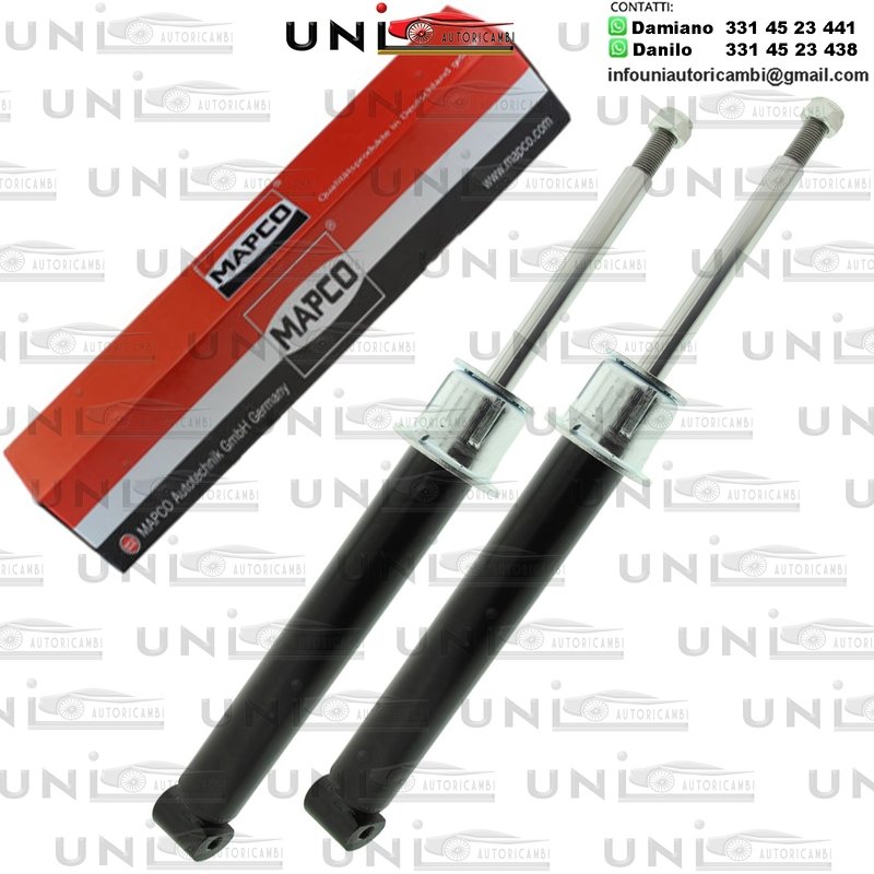 2 Ammortizzatori Anteriori Rinforzati a Gas Smart​ Cabrio