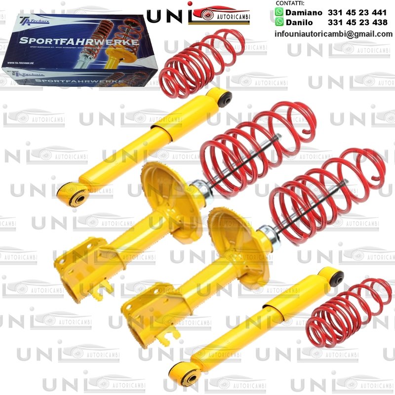 Kit Assetto Sportivo Fisso Tatechnix Alfa Romeo 145 / 146 (930) da 1996 a 2000