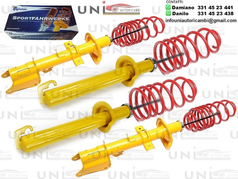 Kit Assetto Sportivo Fisso Tatechnix Alfa Romeo 156 Berlina (932) da 1997 a 2005