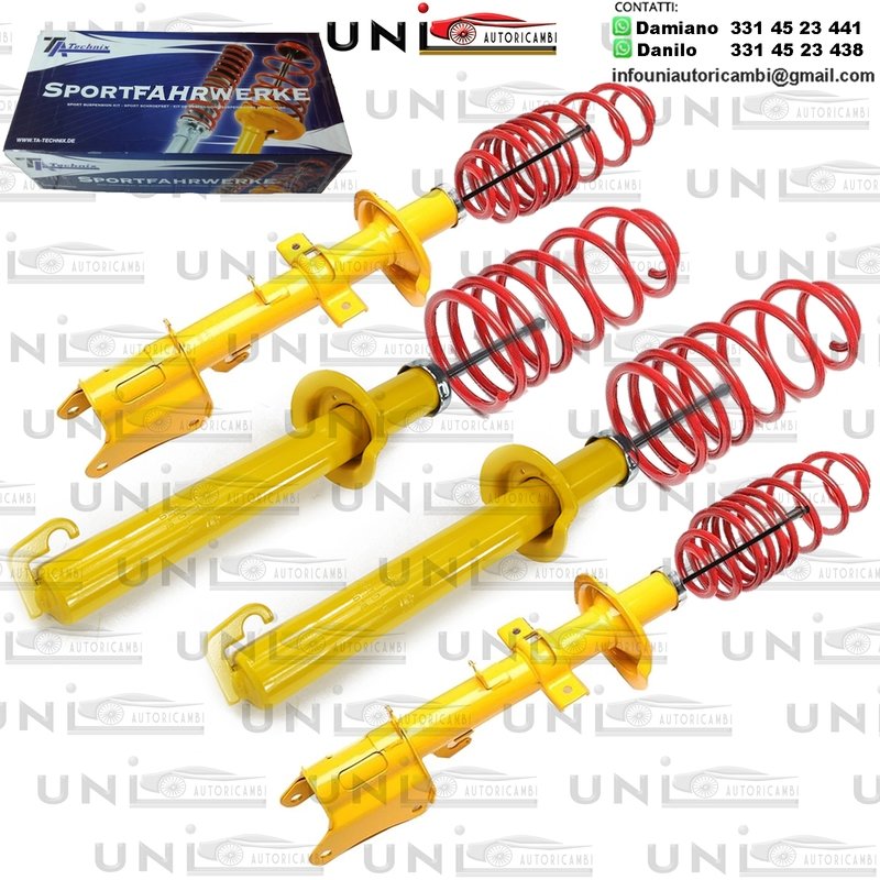 Kit Assetto Sportivo Fisso Tatechnix Alfa Romeo 156 Berlina (932) da 1997 a 2005