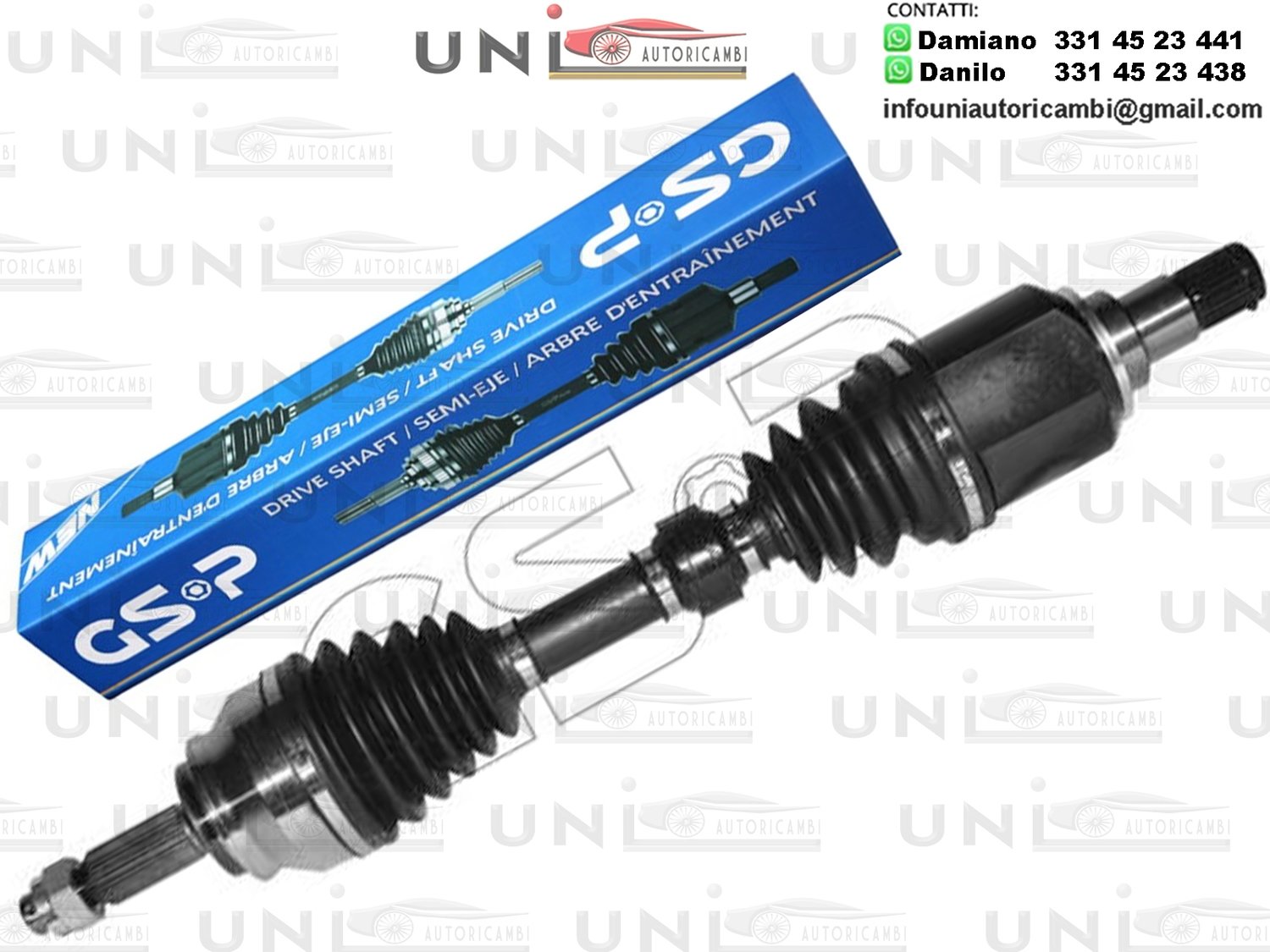 Albero Motore Semiasse Anteriore Sinistro Citroen C-Crosser (EP) da 07.2007