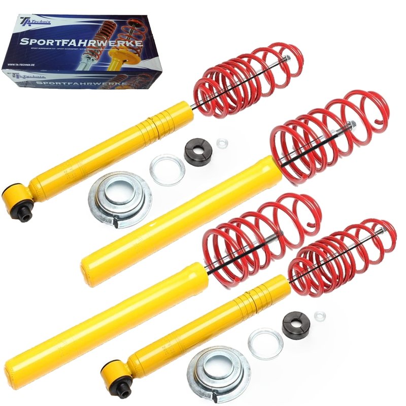 Kit Assetto Sportivo Fisso Tatechnix Audi 80 Berlina + Coupe (81, 85) da 1979 a 1988