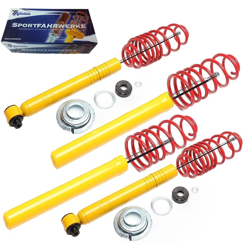Kit Assetto Sportivo Fisso Tatechnix Audi 80+90 Berlina + Coupe (81, 85) da 1979 a 1988