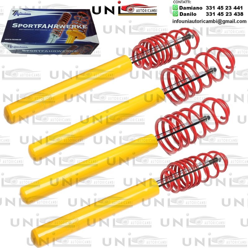 Kit Assetto Sportivo Fisso Tatechnix Audi 80+90 Quattro Berlina / Coupe (89) da 1987 a 1996