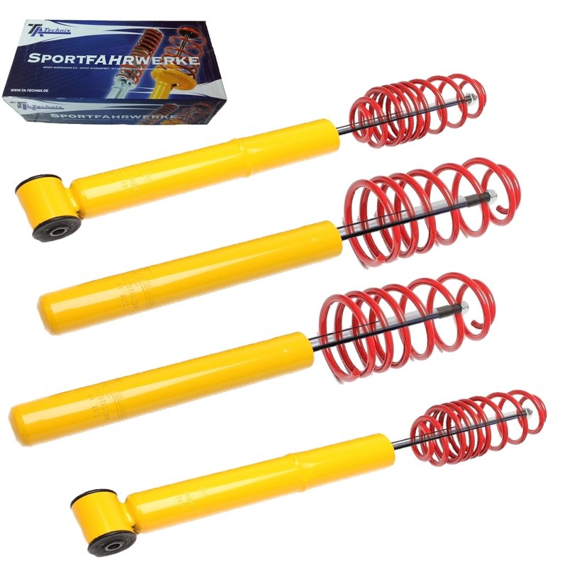 Kit Assetto Sportivo Fisso Tatechnix Audi 100 Berlina + Avant (44) da 1982 a 1991