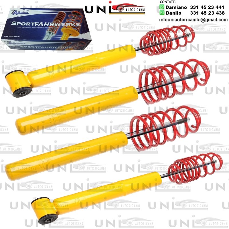 Kit Assetto Sportivo Fisso Tatechnix Audi 100 Avant (4A-C4) da 1990 a 1994