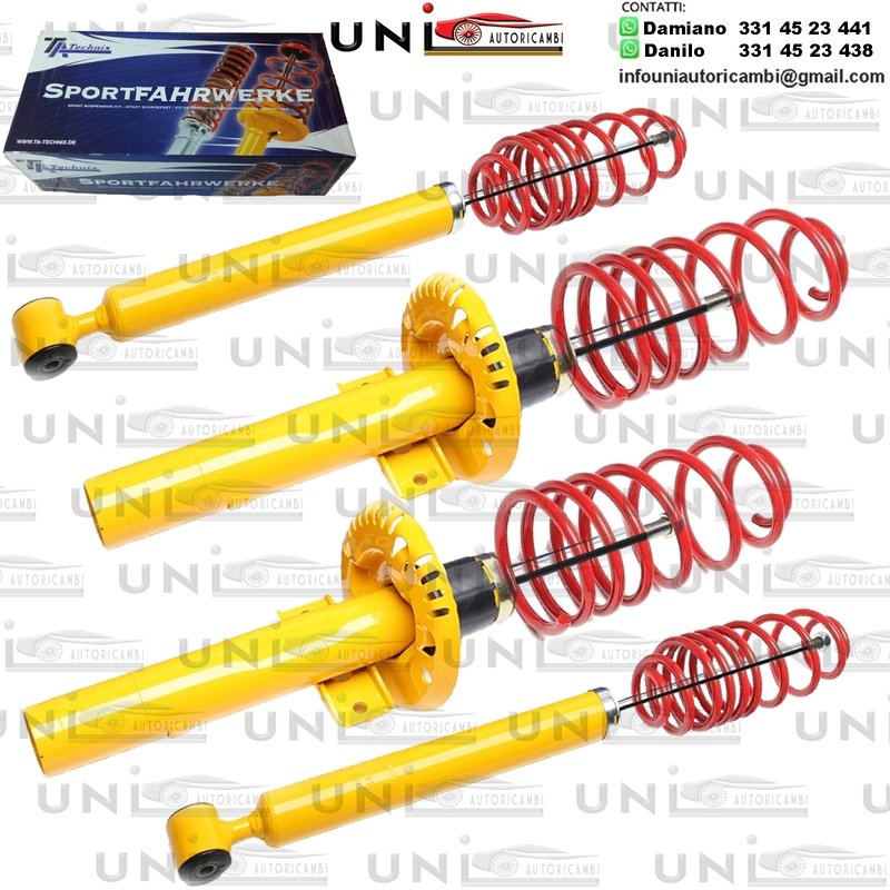 Kit Assetto Sportivo Fisso Tatechnix Audi A2 (8Z) da 1999 a 2005