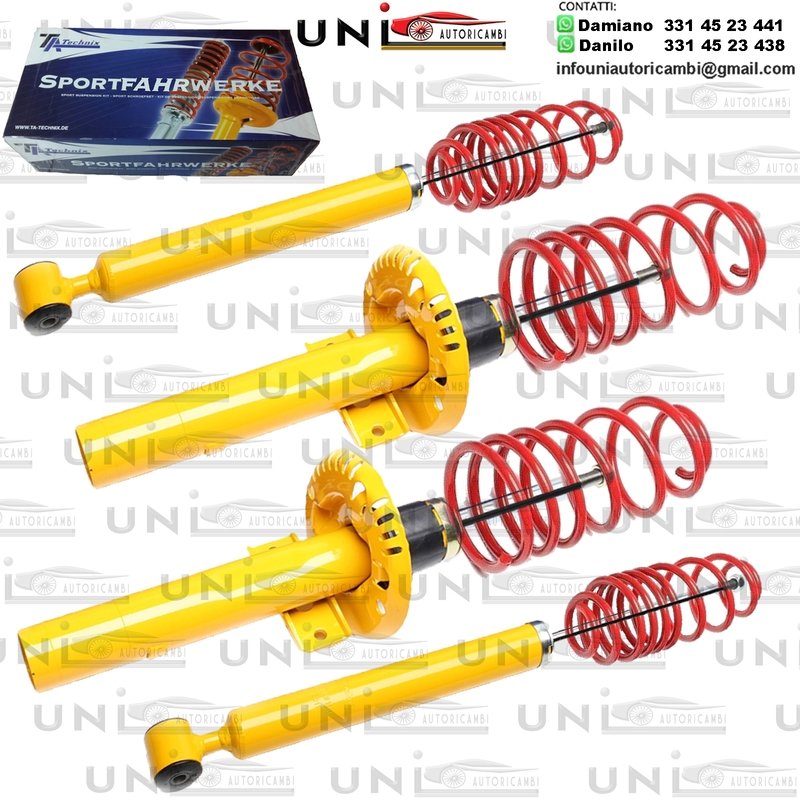 Kit Assetto Sportivo Fisso Tatechnix Audi A2 (8Z) da 1999 a 2005