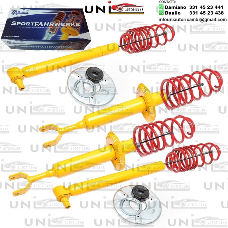Kit Assetto Sportivo Fisso Tatechnix Audi A4 Avant (8D-B5) da 1994 a 1999