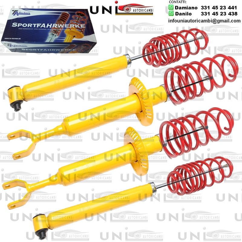 Kit Assetto Sportivo Fisso Tatechnix Audi A6 Berlina (4B-C5) da 1997 a 2005