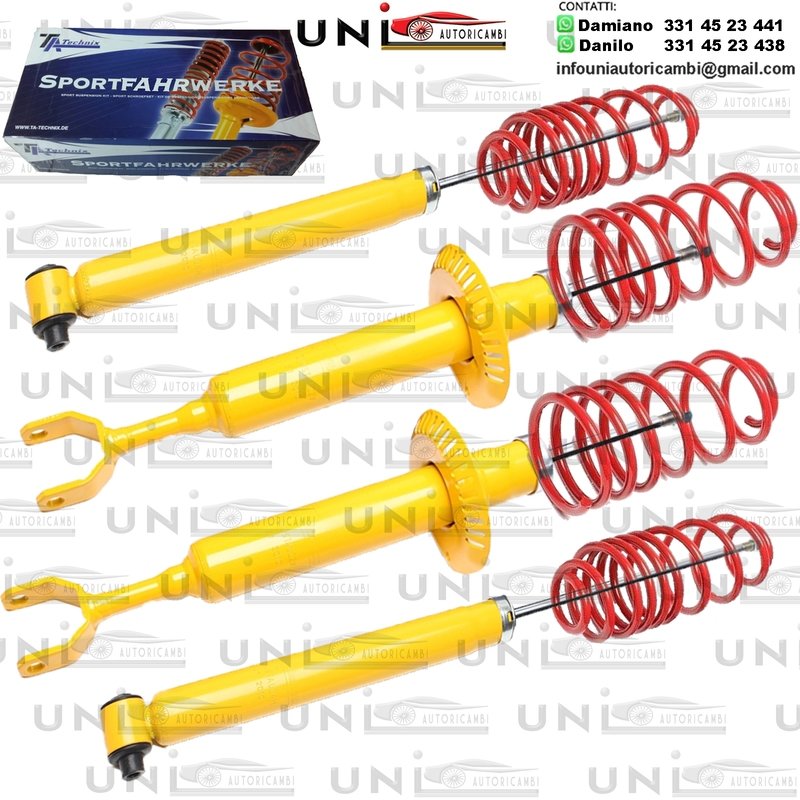 Kit Assetto Sportivo Fisso Tatechnix Audi A6 Avant (4B-C5) da 1997 a 2005