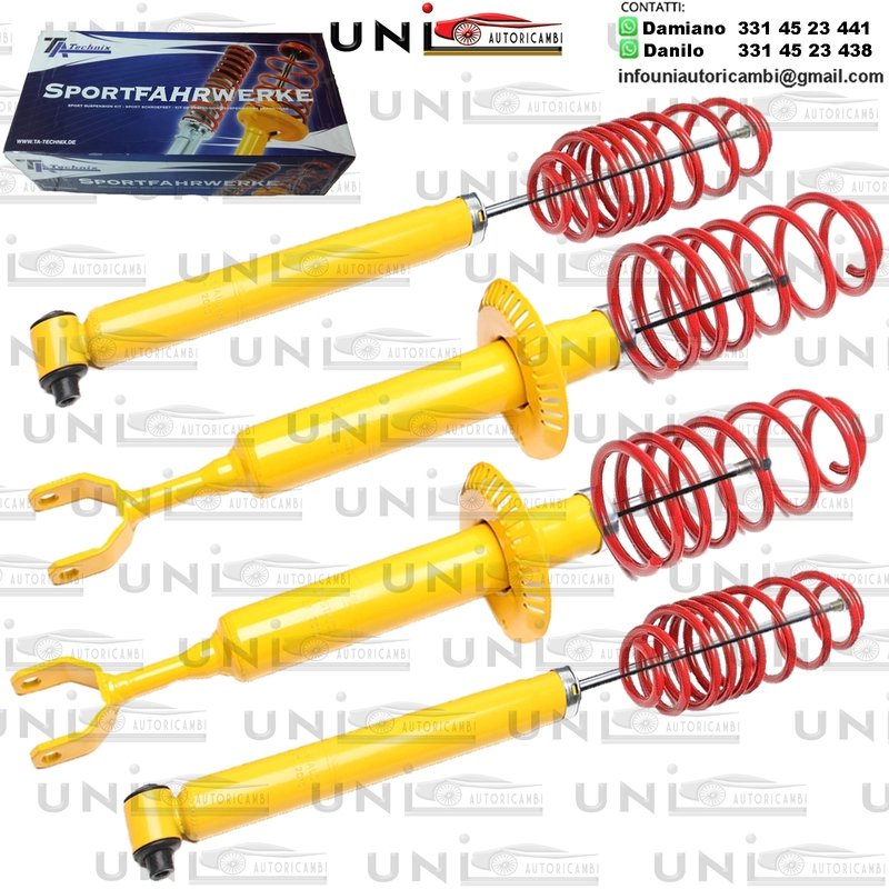 Kit Assetto Sportivo Fisso Tatechnix Audi A6 Avant (4B-C5) da 1997 a 2005