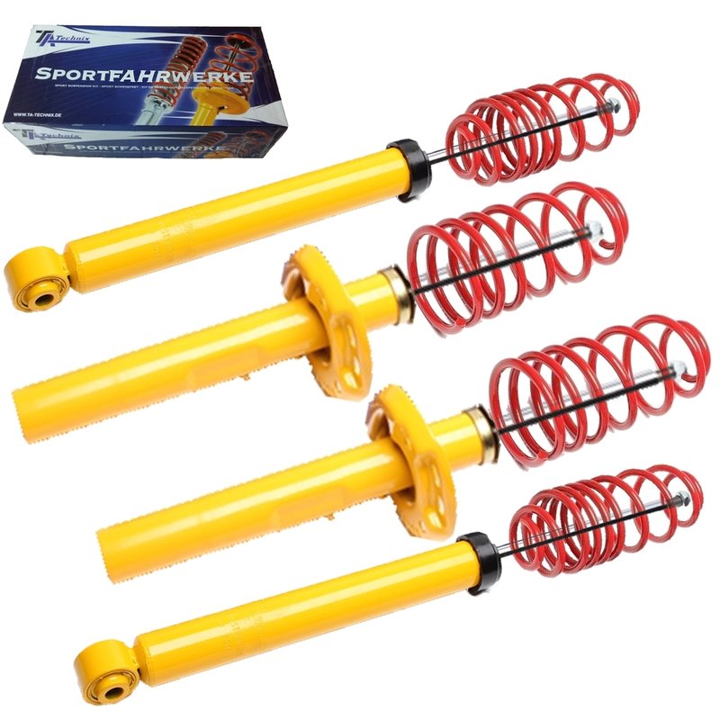 Kit Assetto Sportivo Fisso Tatechnix Audi A3 Berlina (8P) da 2003 a 2012
