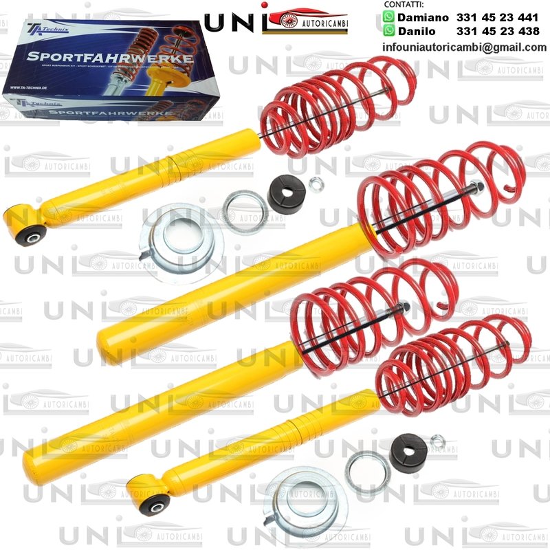 Kit Assetto Sportivo Fisso Tatechnix Audi Coupe (89) da 1989 a 1996
