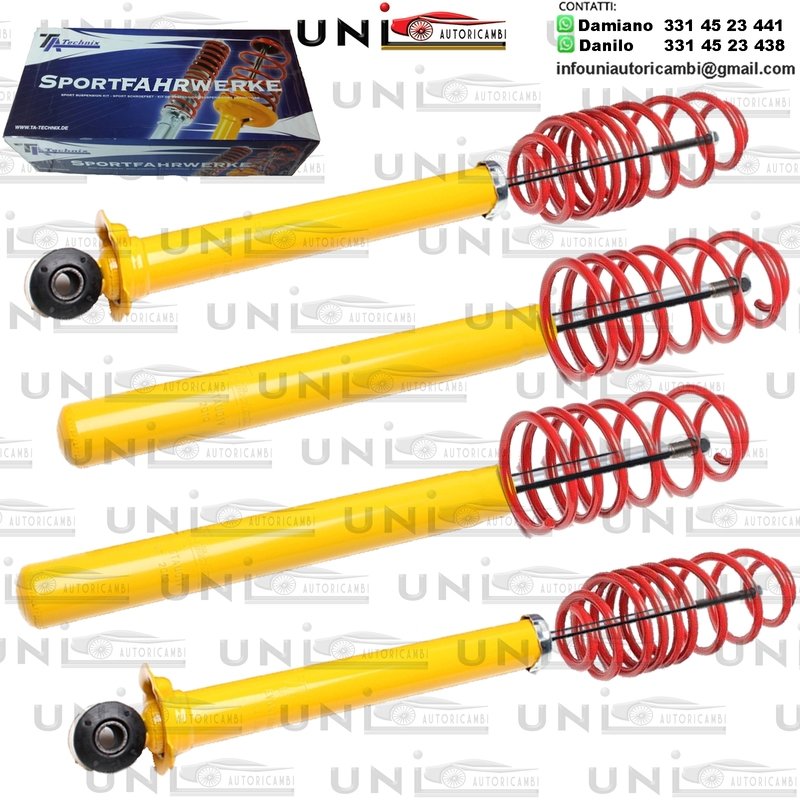 Kit Assetto Sportivo Fisso Tatechnix Audi 80 Avant (B4, 8C) da 1992 a 1996