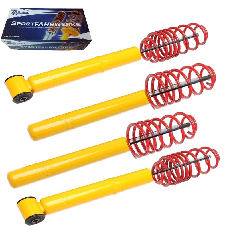 Kit Assetto Sportivo Fisso Tatechnix Audi 100 + 200 Berlina + Avant (43) da 1988 a 1990