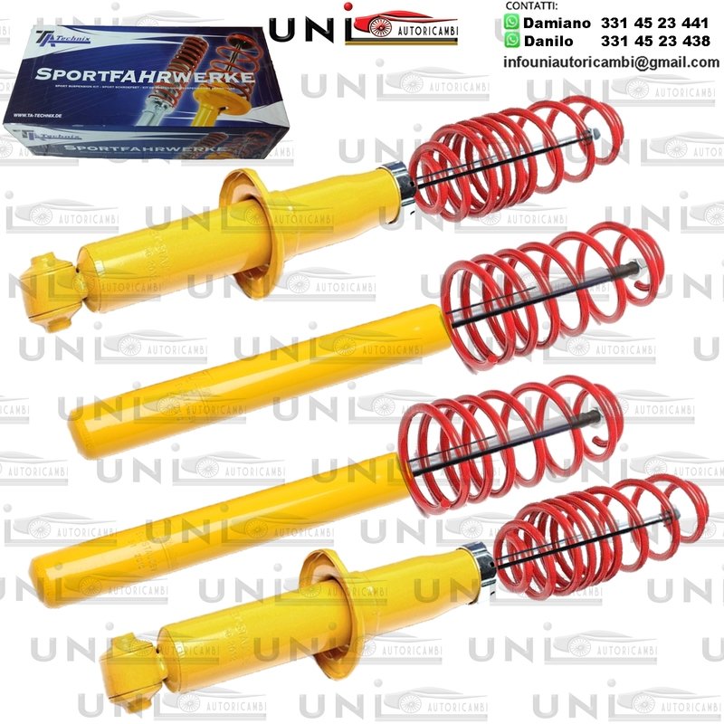 Kit Assetto Sportivo Fisso Tatechnix Audi 100 Quattro Berlina (4A-C4) da 1990 a 1994