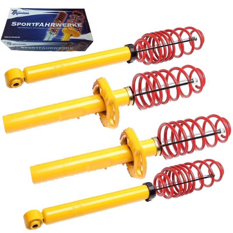 Kit Assetto Sportivo Fisso Tatechnix Audi A3 Berlina + Sportback (8P) da 2004 a 2013