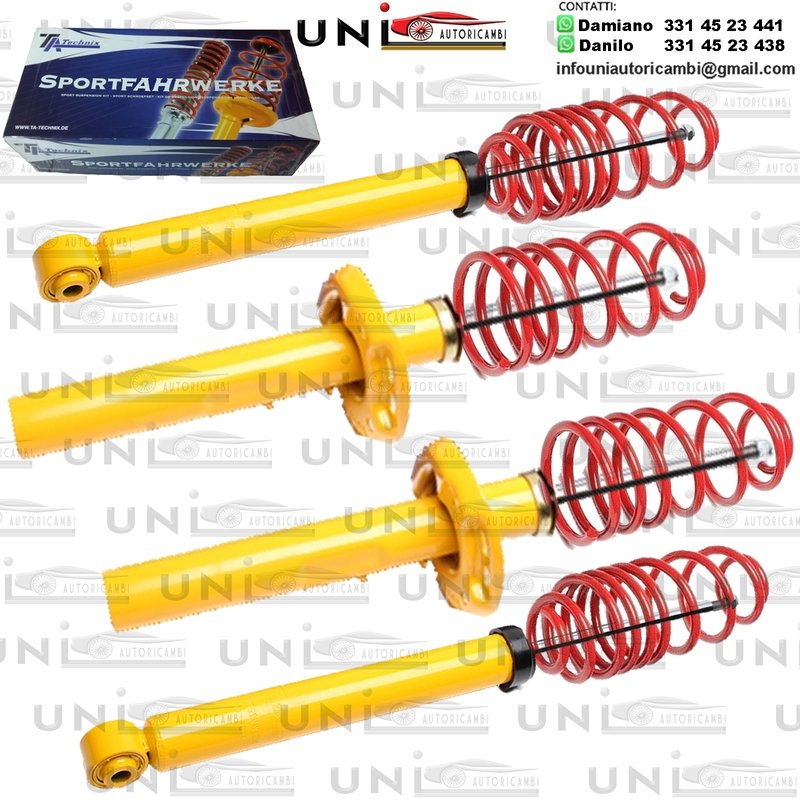 Kit Assetto Sportivo Fisso Tatechnix Audi A3 Sportback (8P) da 2004 a 2013