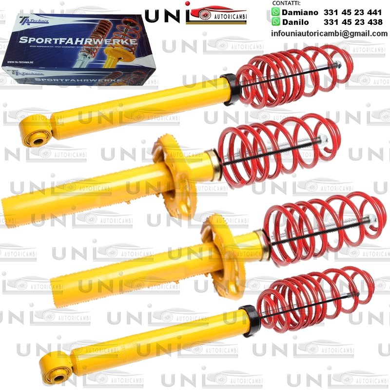 Kit Assetto Sportivo Fisso Tatechnix Audi A3 Sportback (8P) da 2004 a 2013