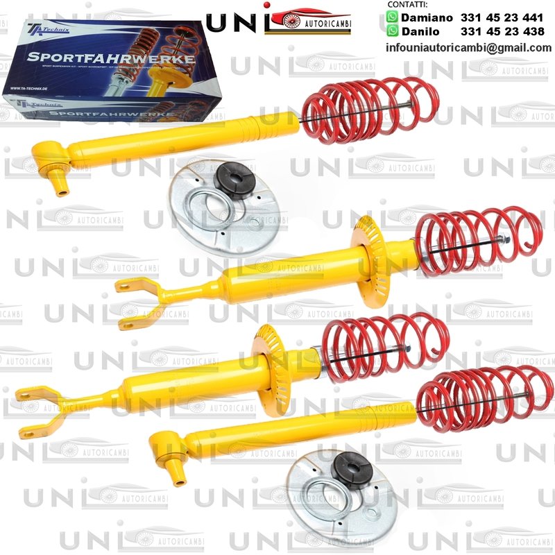 Kit Assetto Sportivo Fisso Tatechnix Audi A4 Avant Quattro (8D-B5) da 1996 a 2001