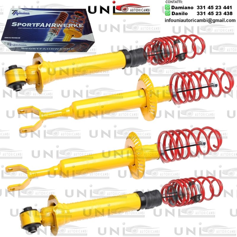 Kit Assetto Sportivo Fisso Tatechnix Audi A4 Avant Quattro (8D-B5) da 1996 a 2001