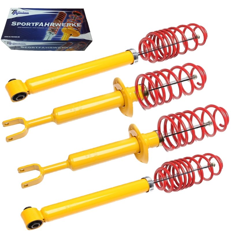 Kit Assetto Sportivo Fisso Tatechnix Audi A4 Berlina (8E-B6+B7) da 2000 a 2008