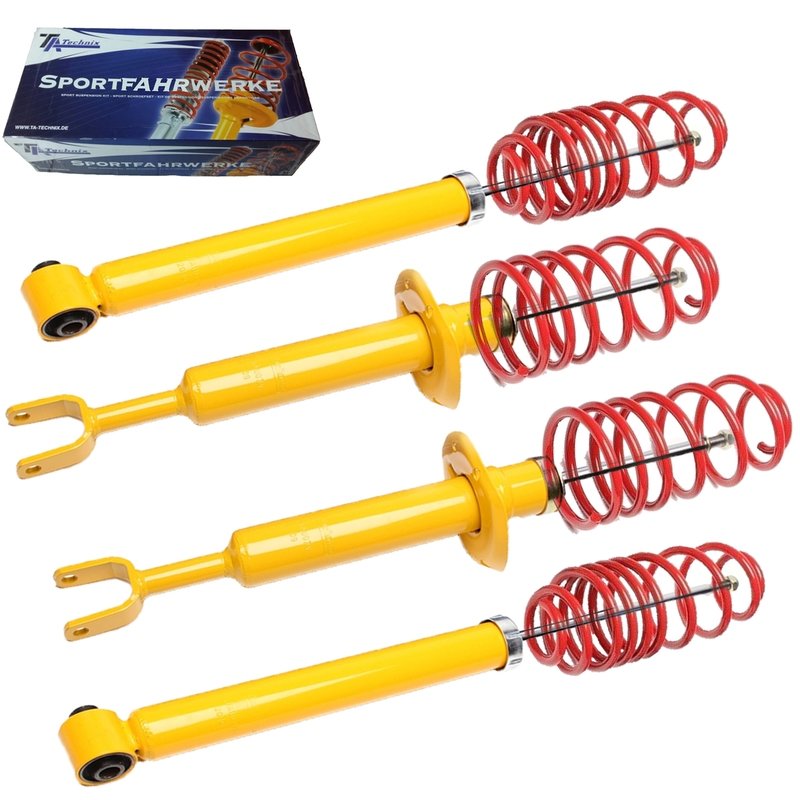 Kit Assetto Sportivo Fisso Tatechnix Audi A4 Berlina (8E-B6+B7) da 2000 a 2008