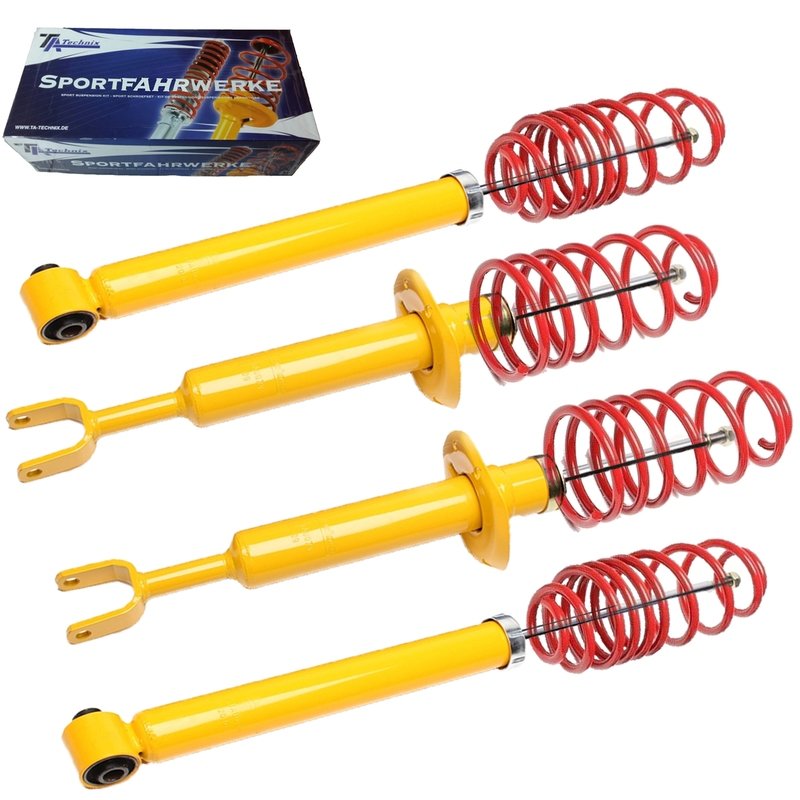 Kit Assetto Sportivo Fisso Tatechnix Audi A4 Berlina (8E-B6+B7) da 2000 a 2008