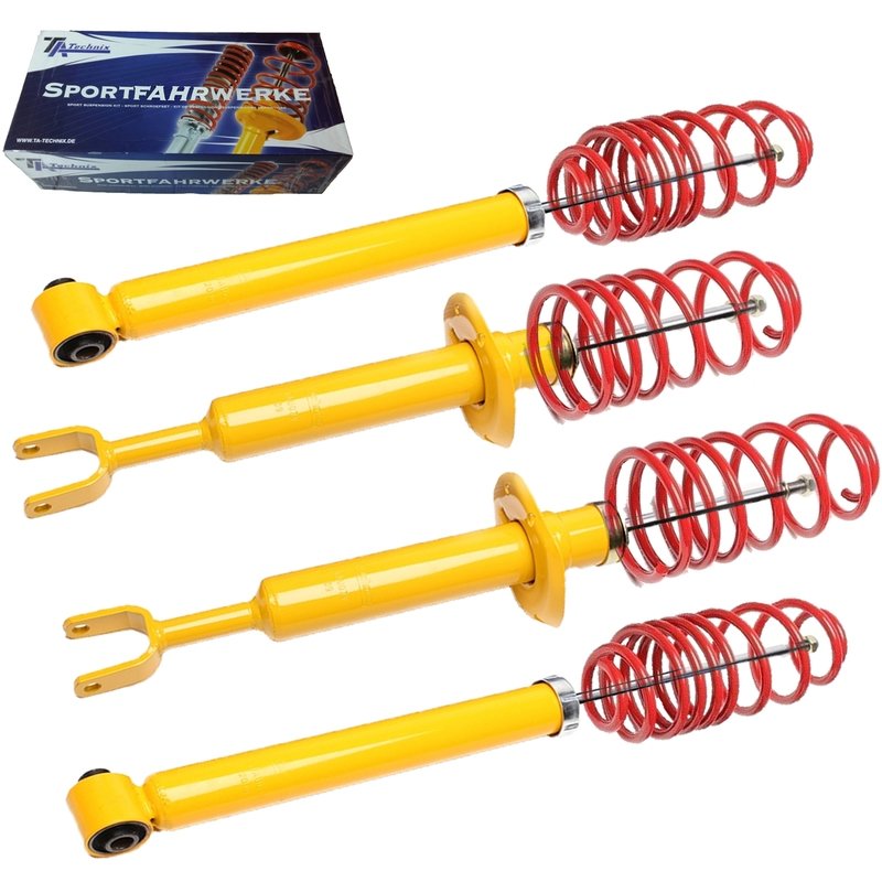 Kit Assetto Sportivo Fisso Tatechnix Audi A4 Avant (8E-B6+B7) da 2000 a 2008