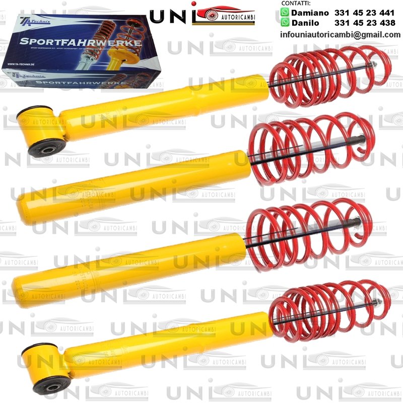 Kit Assetto Sportivo Fisso Tatechnix Audi A6 Avant (4A-C4) da 1994 a 1997